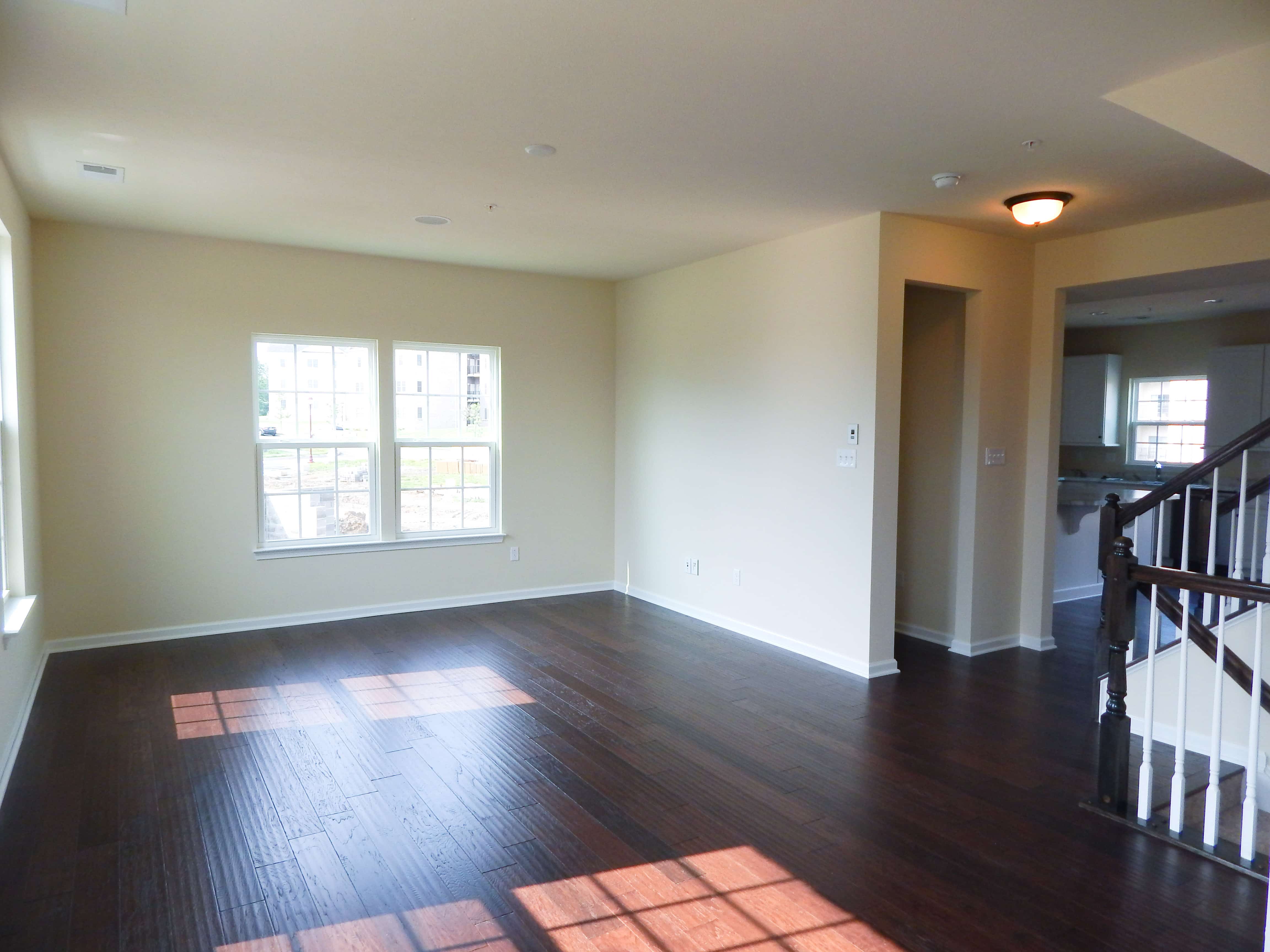 Living Room Main Level Hardwood Floors Ryan Homes Wexford