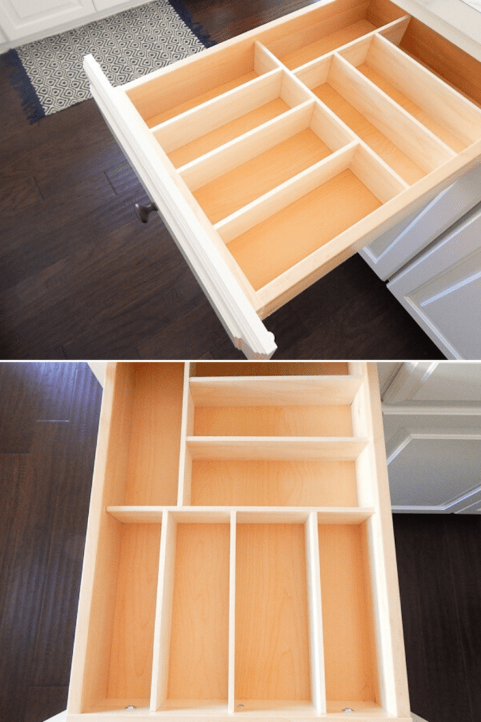 custom wooden drawer organizer inserts
