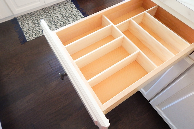 wooden drawer inserts for kitchen