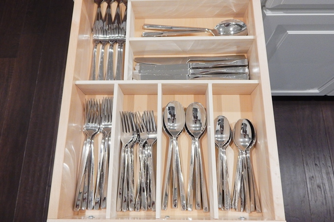 how to make silverware drawer dividers