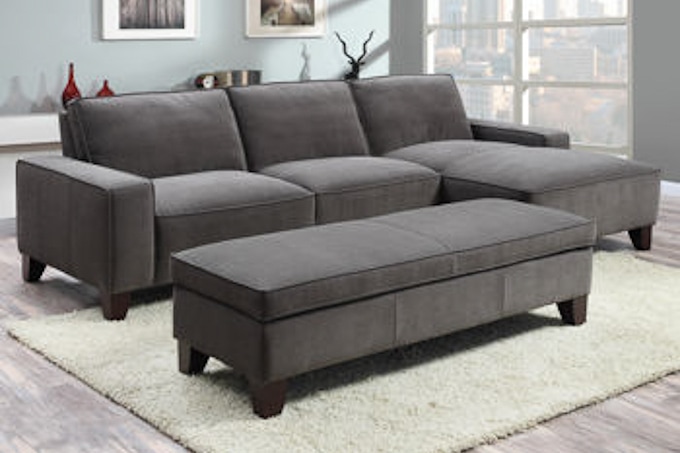 You will never guess where she found this amazing sectional couch! And it was a GREAT price! Click through for all the details.