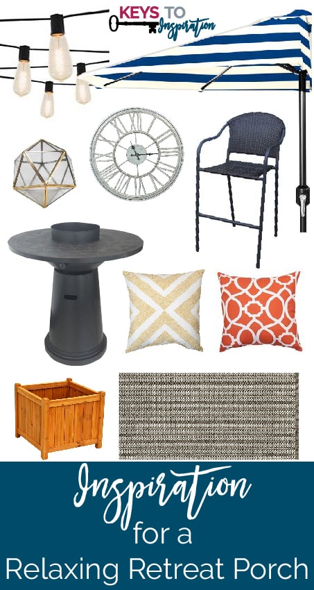Awesome finds for some porch inspiration! I can't wait to see how this space comes together!