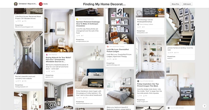 home decor and styling pinterest board pins