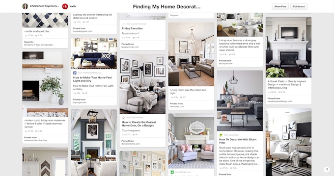 home decor pinterest board pins