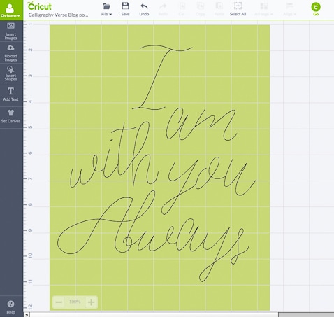 Easy Calligraphy using the Cricut Explore pen adapter! Step by step instructions here! I Love how this looks!!!