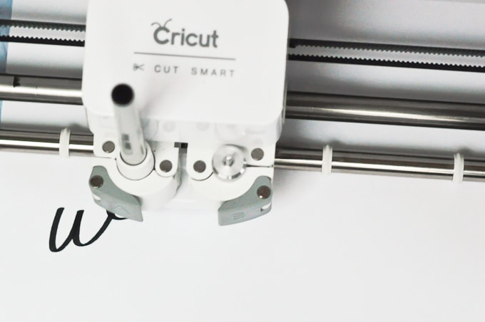 Easy Calligraphy using the Cricut Explore pen adapter! Step by step instructions here! I Love how this looks!!!