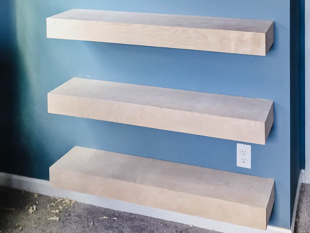 DIY Bookshelf with Hidden Storage Drawers--Printable Building Plans