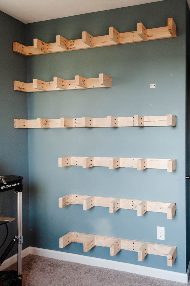 Easy DIY Floating Shelves - Floating Shelf Tutorial Video & Free Plans