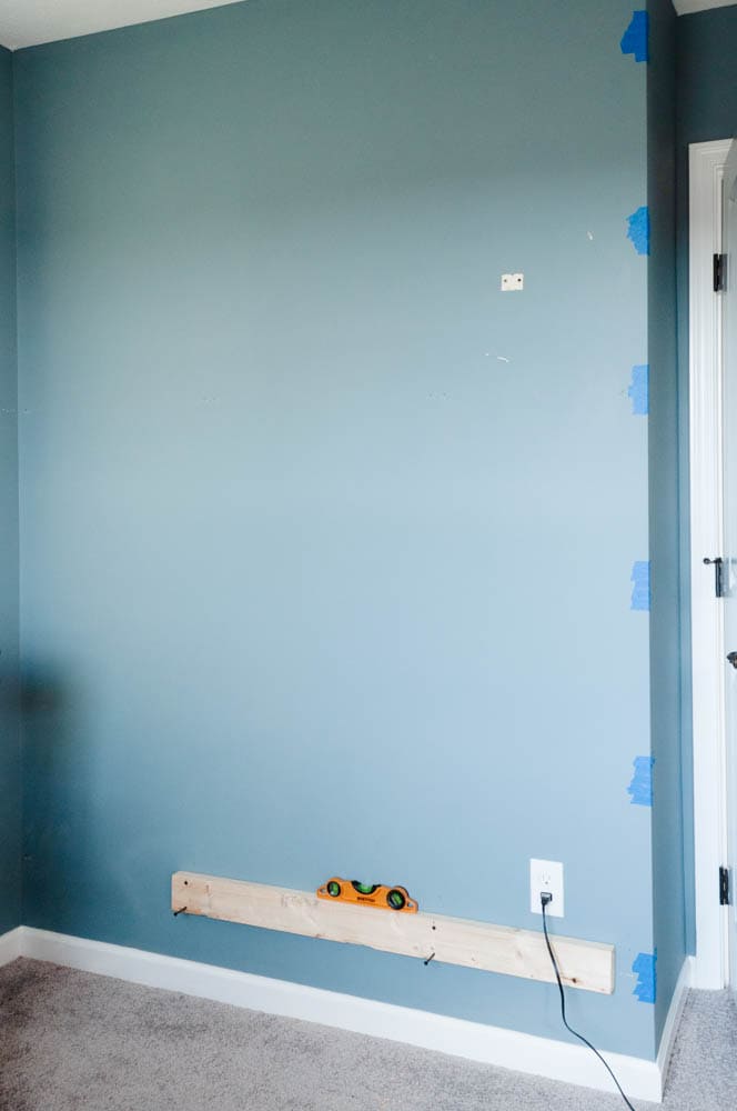 DIY Floating Bathroom Shelves - Shades of Blue Interiors