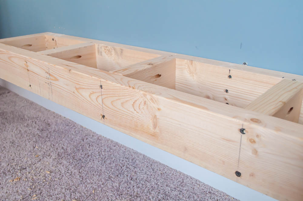 floating book shelves diy