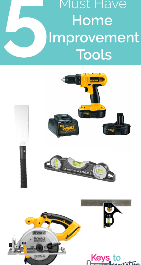 Friday 5 – Must Have Home Improvement Tools