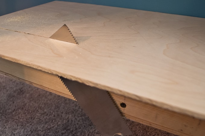 Step by step tutorial for building amazing floating shelves for an industrial masculine office. These only cost her $150 to build!