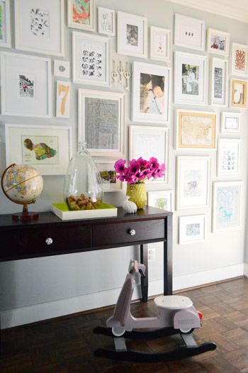 She shares her list of updates to transform her house into a home - this is the living room list!