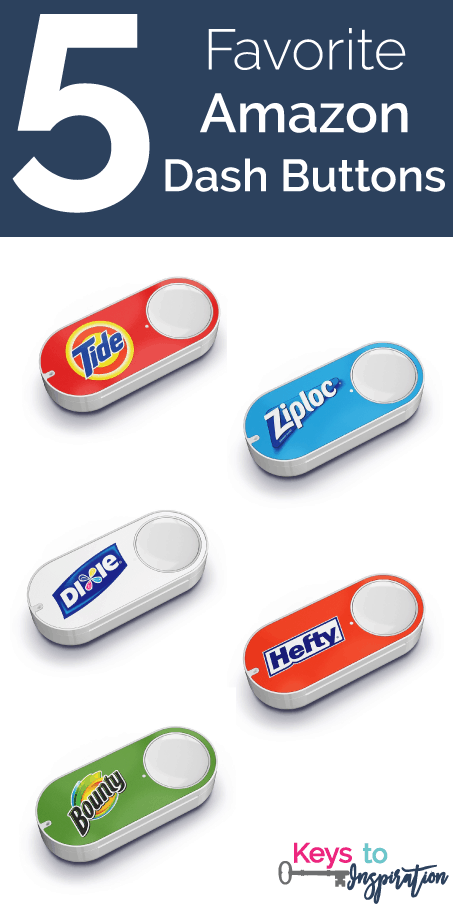 Friday 5 – Favorite Amazon Dash Buttons