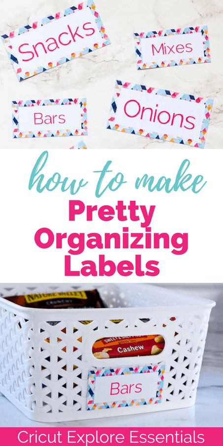 She shows you step by step how to make pretty labels using the Cricut Explore! Such an easy tutorial with great information!