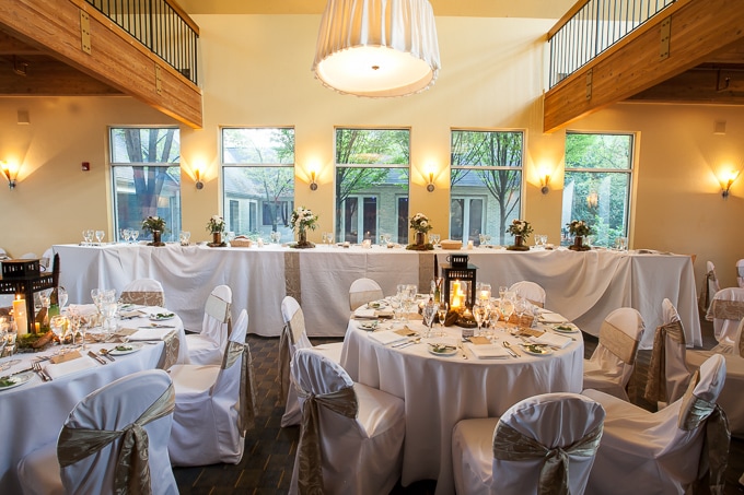 The venue for both our ceremony and reception was the Walden Inn and Spa in Aurora Ohio. It was literally the perfect venue, and if you are ever in Aurora, you have got to stay there. It's amazing! 