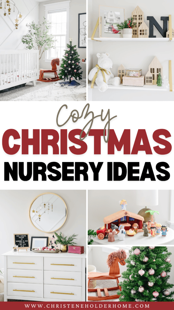 Joyful and Bright Christmas Nursery | Christene Holder Home
