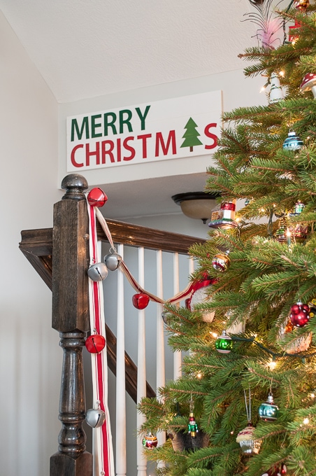 DIY Merry Christmas Wooden Sign