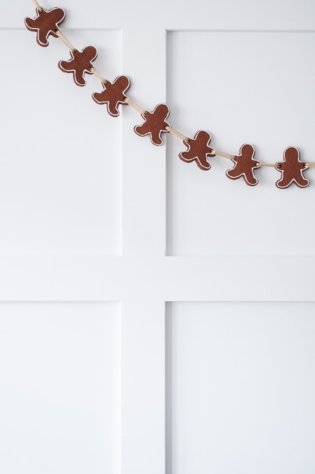 Gingerbread Men Cookie Garland