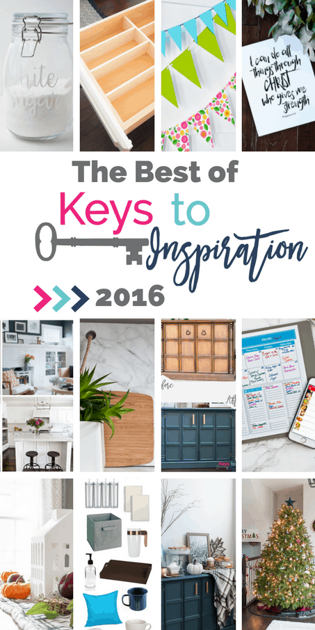 The Best of Keys to Inspiration 2016 - year in review of all the best posts of 2016