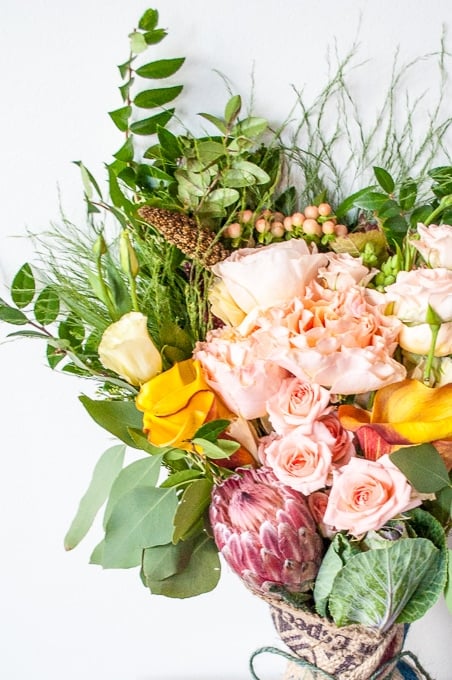 Farmgirl Flowers - Finally a flower shop that makes gorgeous bouquets you can order online! I love this pretty hand-tied arrangement. It looks like a wedding bouquet!