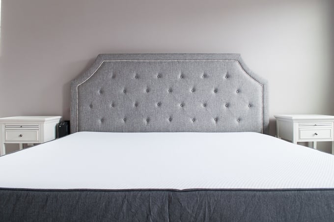 Build your ultimate bed! Create the bed of your dreams for a budget price. Full review of the Casper mattress on a king size upholstered bed.