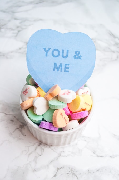 how you bean? conversation heart add-on