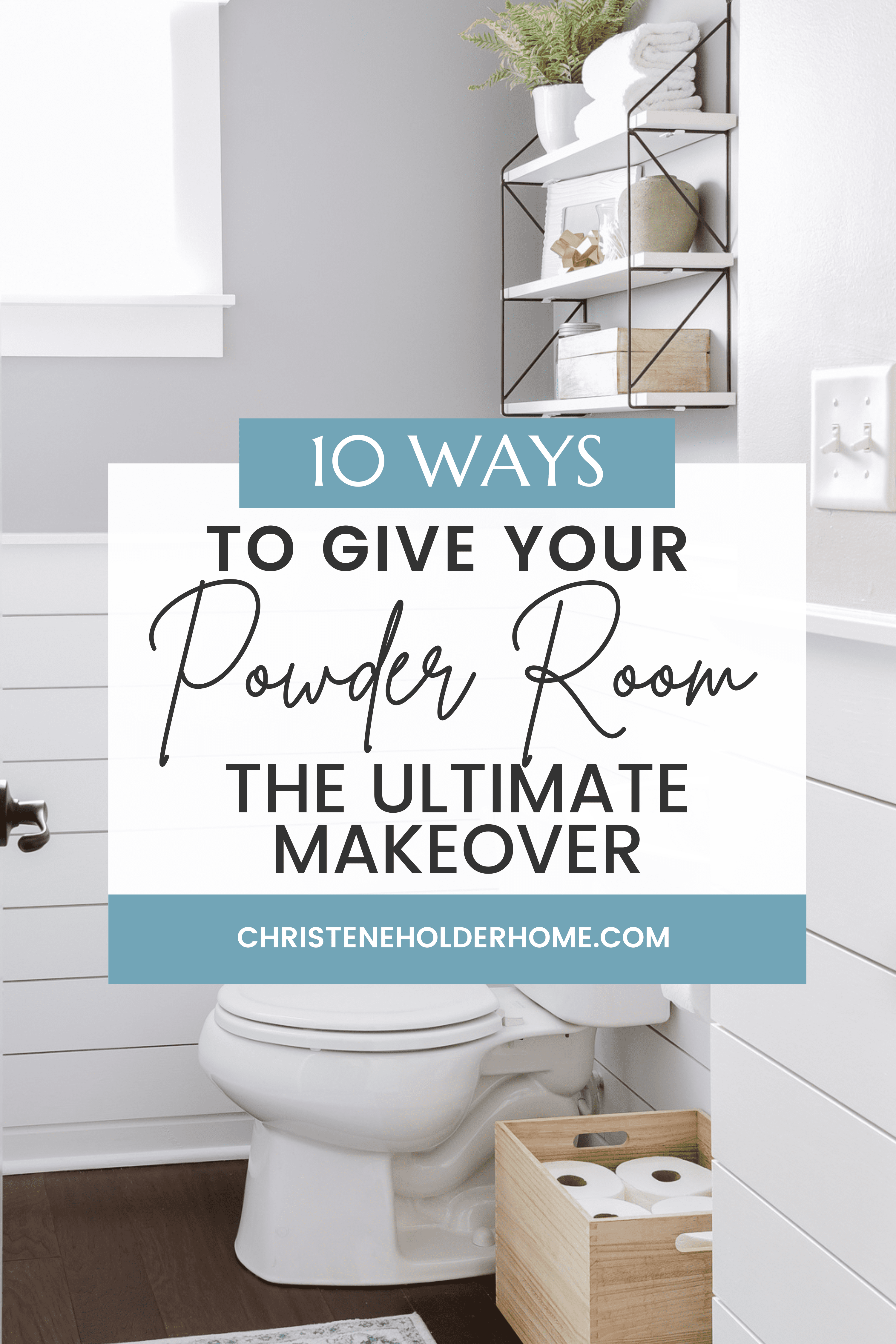 10 Ways To Give Your Powder Room The Ultimate Makeover