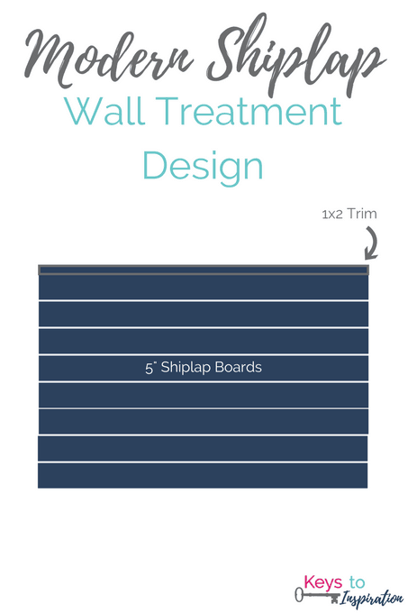 modern shiplap wall design plan