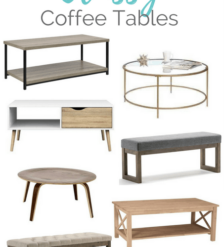 Get the Modern Classic look for less! Classy Coffee Tables for your home. All of these are from Amazon!