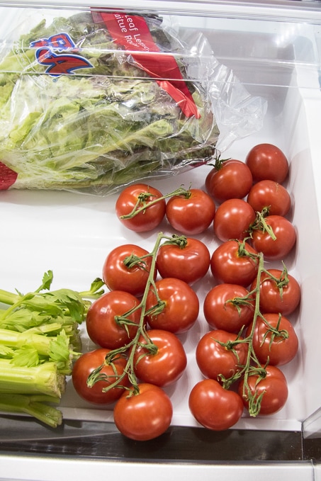 vegetable produce fridge drawer