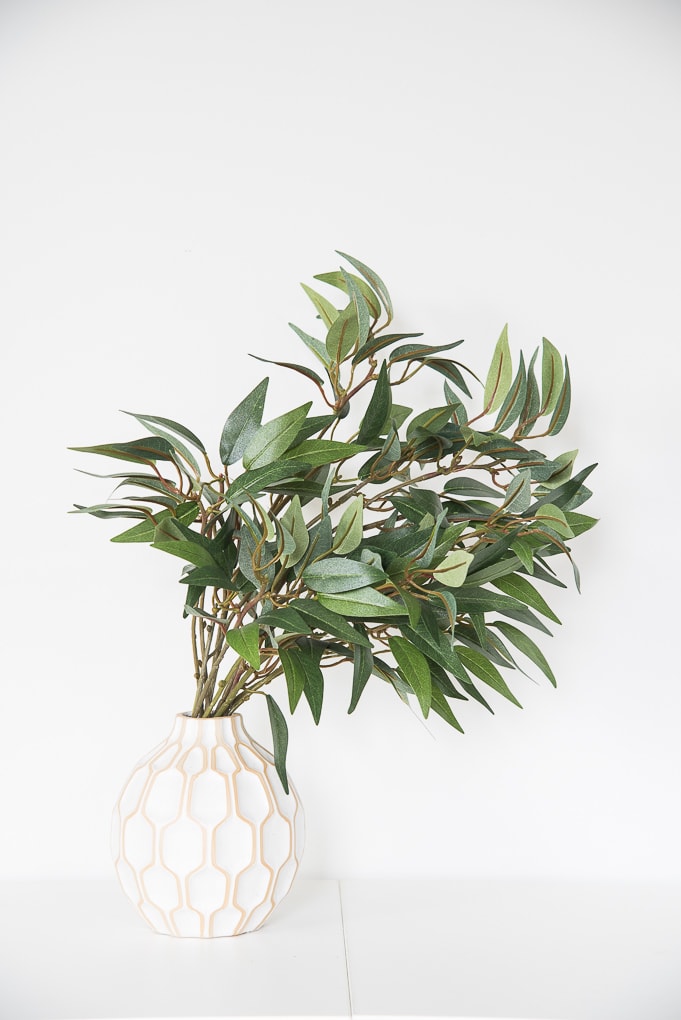 How to Arrange Faux Greenery Stems