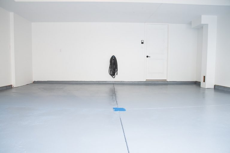 How to Refinish a Garage Floor with RustOleum EpoxyShield Christene
