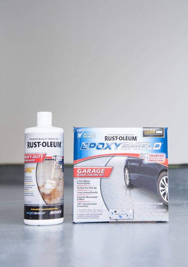 How to Refinish a Garage Floor with Rust-Oleum EpoxyShield
