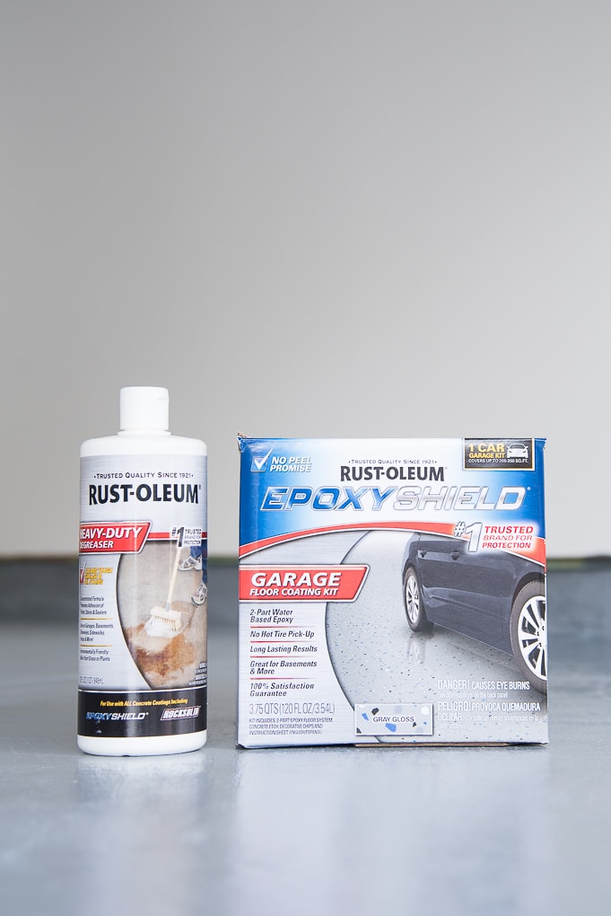 How to Refinish a Garage Floor with Rust-Oleum EpoxyShield