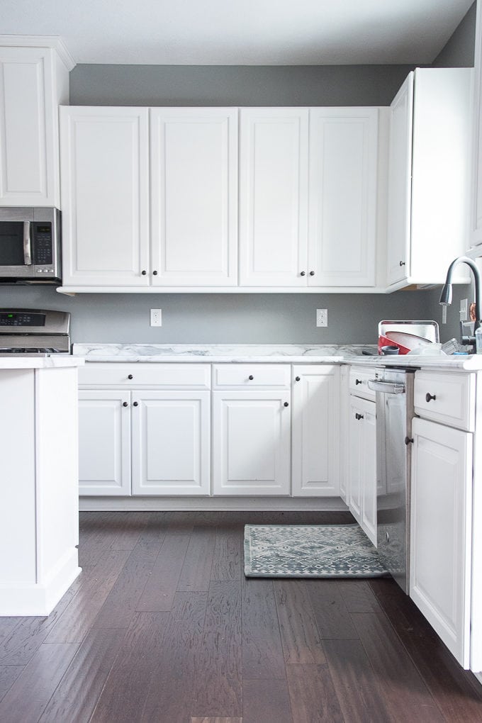 DIY Soft Close Kitchen Cabinets | Christene Holder Home