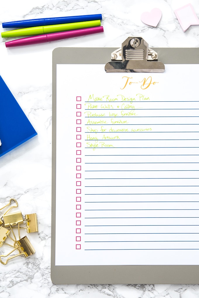 Free Printable To-Do List