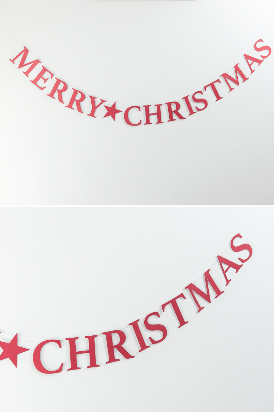 Easy Merry Christmas Banner