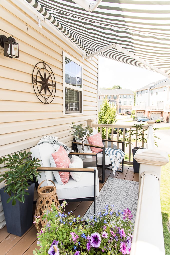 modern outdoor porch design room reveal