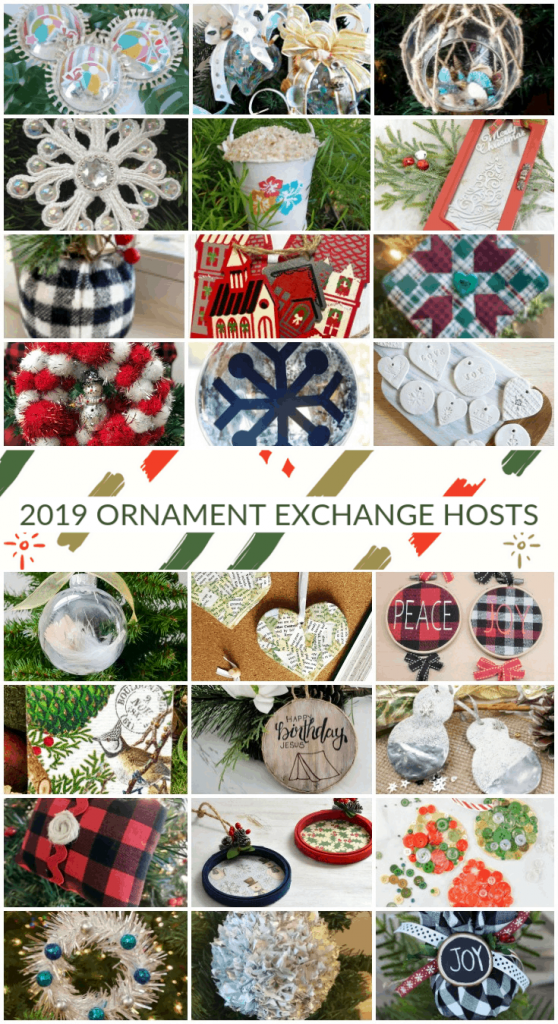 handmade Christmas ornament craft projects collage