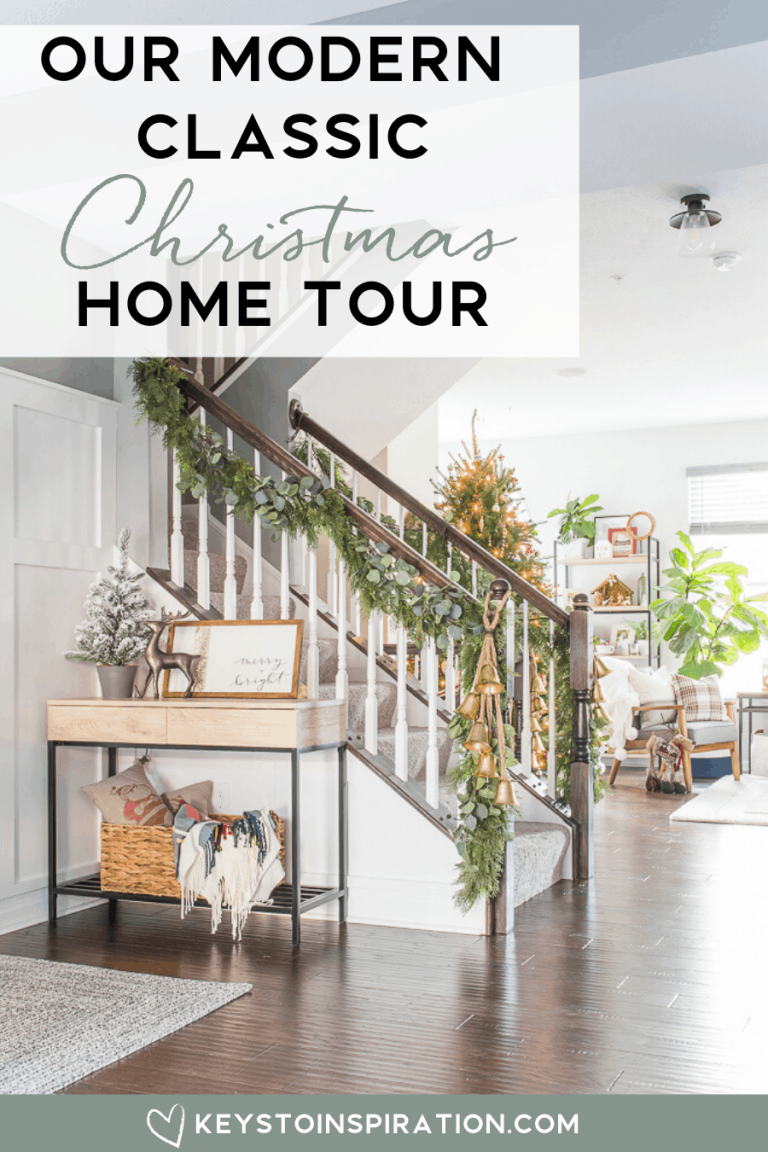 Our Modern Classic Christmas Home Tour | Christene Holder Home