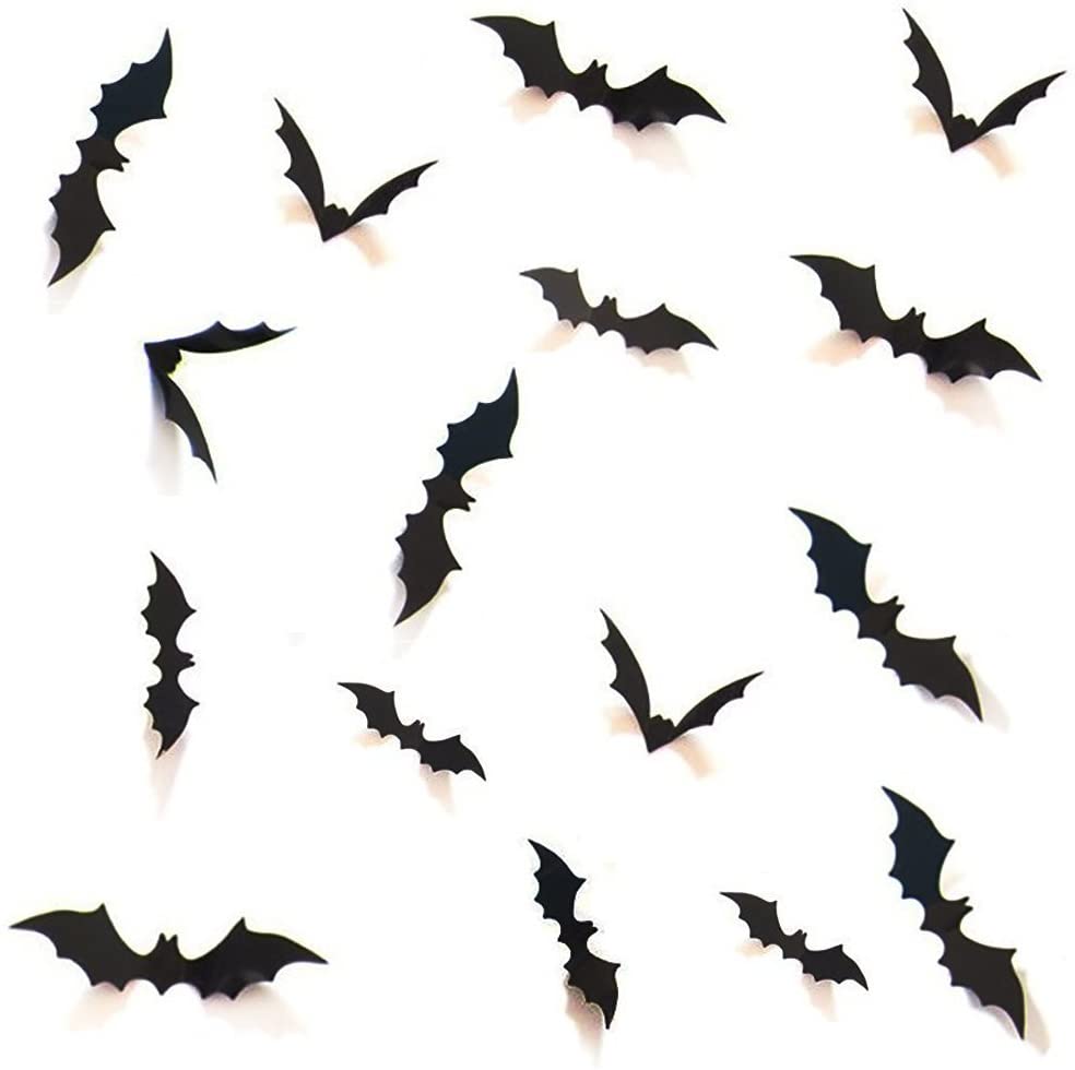 halloween bats wall decor