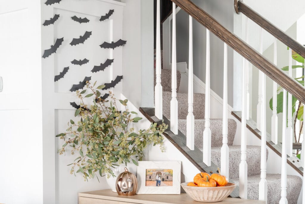 halloween crafts paper bats