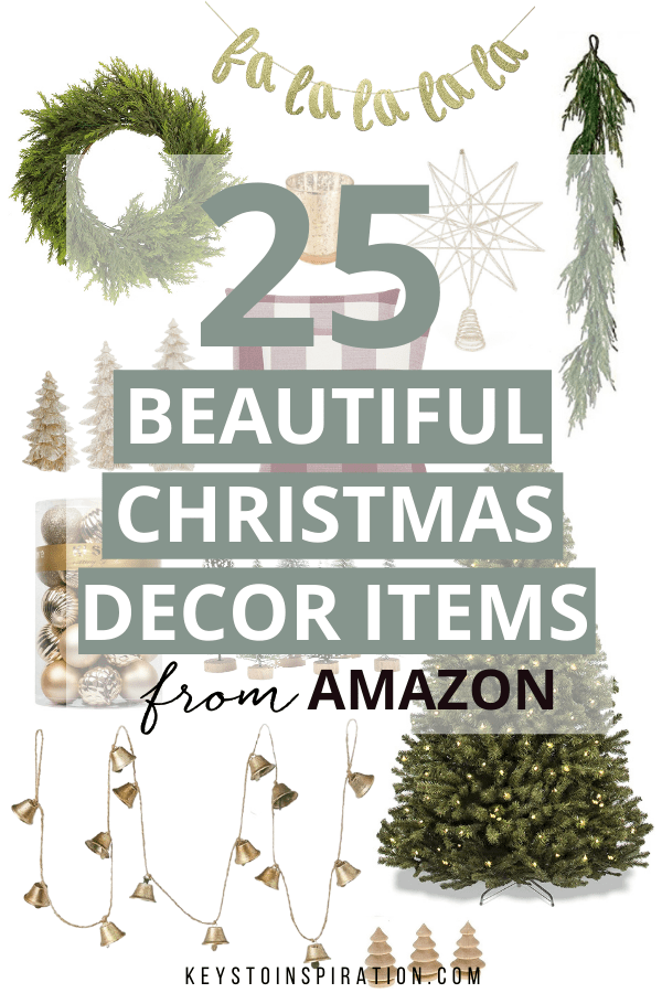 25 Beautiful Christmas Decor Items From Amazon