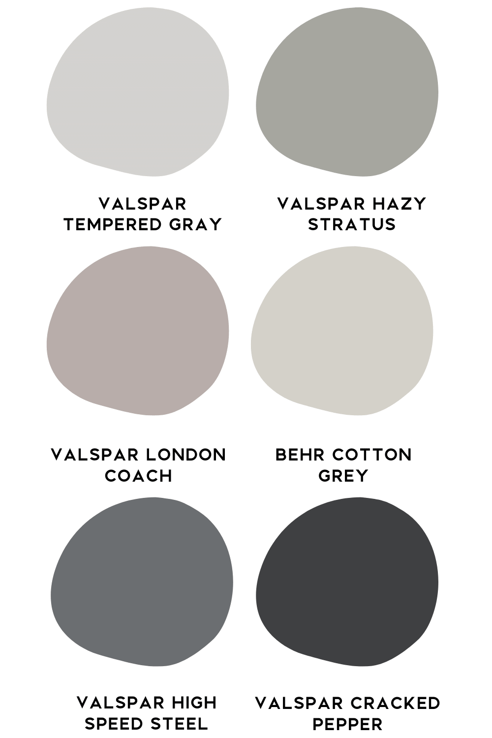 Our Home Paint Color Scheme