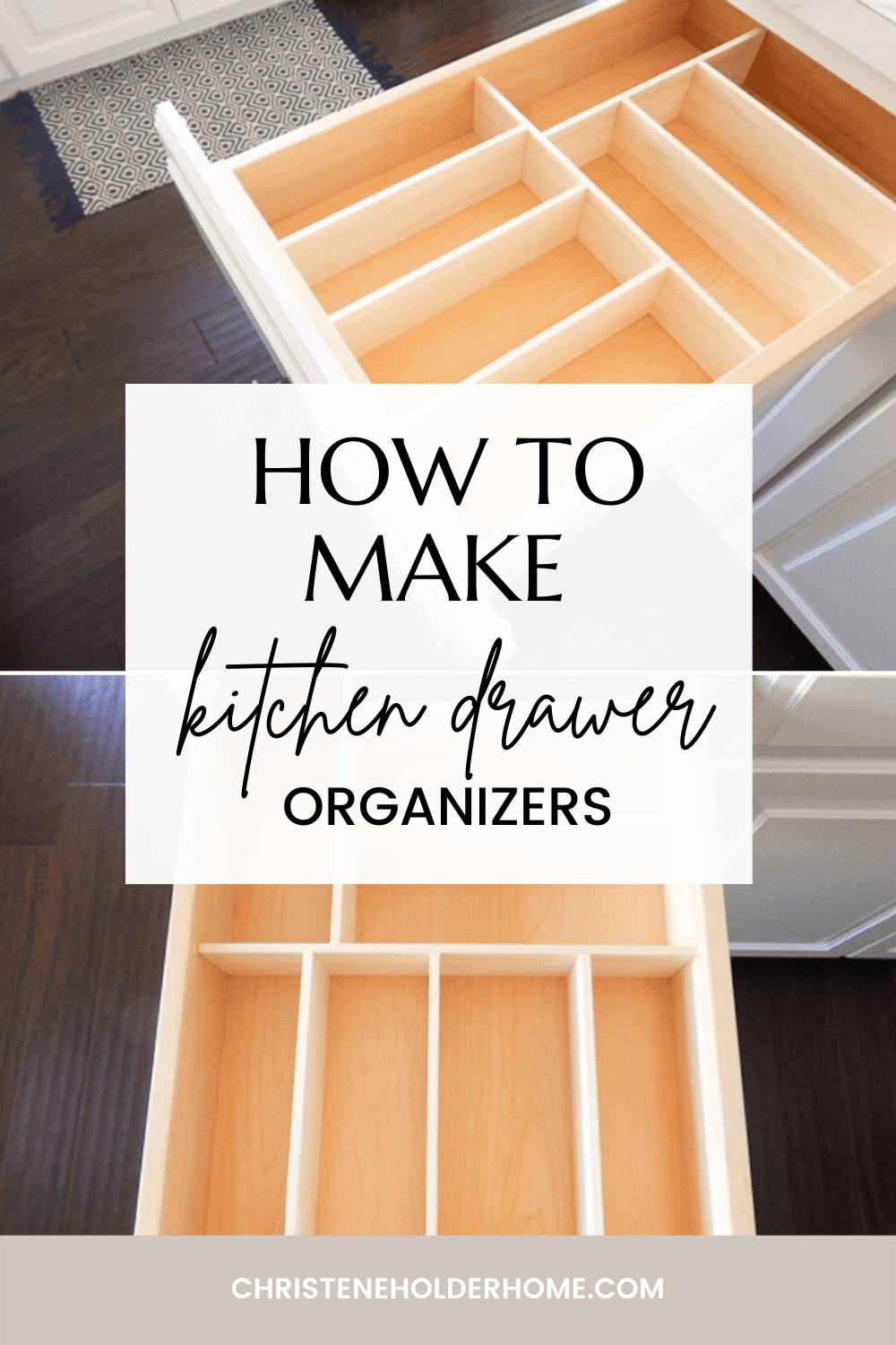 Custom Kitchen Drawer Organizer 