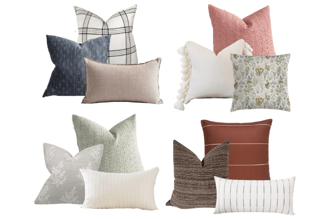 25 Foolproof Cushion Combinations for your Sofa