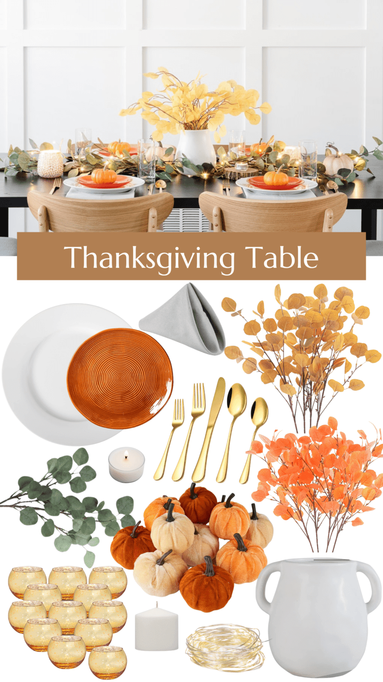 How To Create a Gorgeous Thanksgiving Table in 5 Easy Steps | Christene ...