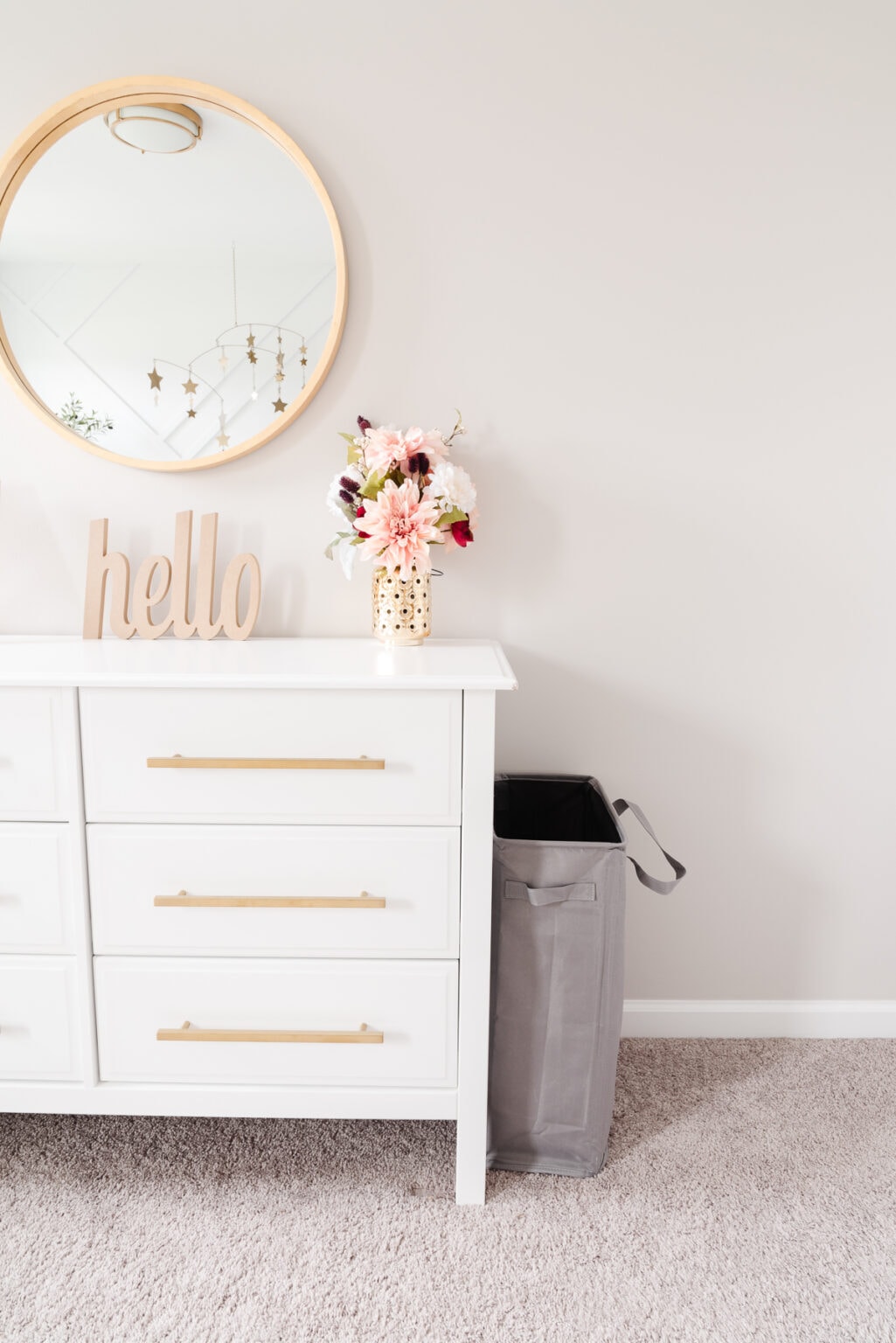 How to Organize a Nursery Dresser: Best Baby Organization | Christene ...