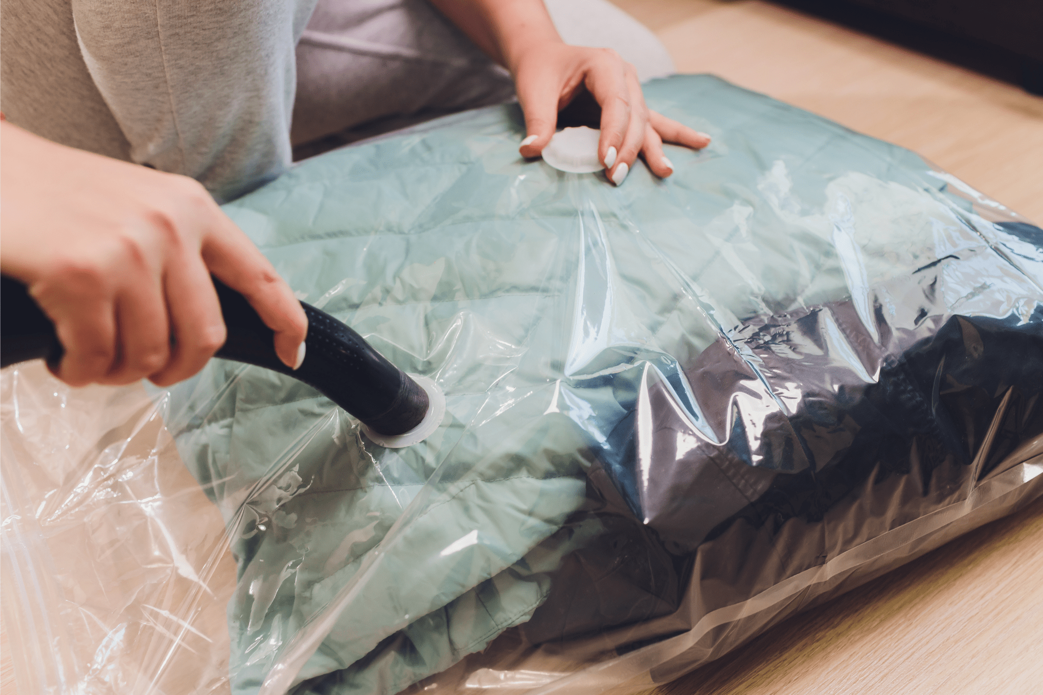 how to store sheets with vacuum seal bags
